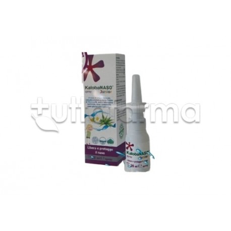Kaloba Naso Spray Junior Spray Nasale per Bambini 20ml Kaloba Naso Spray Junior Spray Nasale per Bambini 20ml
