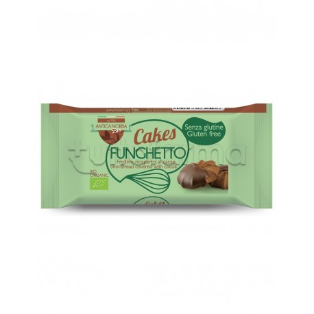 Antica Norba Funghetto Biscotto Ricoperto al Cacao Senza Glutine 70g Antica Norba Funghetto Biscotto Ricoperto al Cacao Senza Glutine 70g