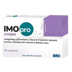 IMOpro Donna Integratore per Benessere Intimo 30 Capsule IMOpro Donna Integratore per Benessere Intimo 30 Capsule