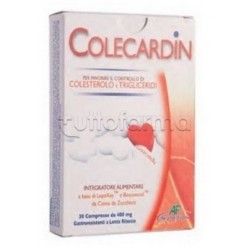 Colecardin Integratore per Colesterolo 30 Compresse