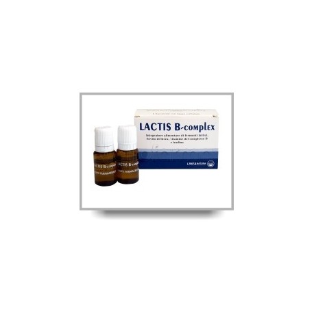 Lactis B-Complex per Benessere Intestinale 8 Flaconcini da 10ml Lactis B-Complex per Benessere Intestinale 8 Flaconcini da 10ml
