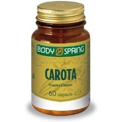 Body Spring Carota con Beta Carotene 60 Capsule