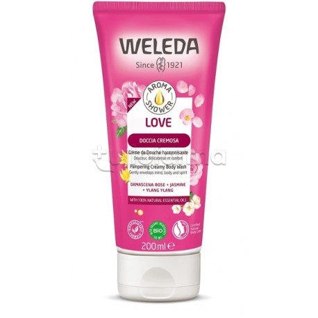 Weleda Aroma Shower Love Bagno Doccia Delicato 200ml Weleda Aroma Shower Love Bagno Doccia Delicato 200ml
