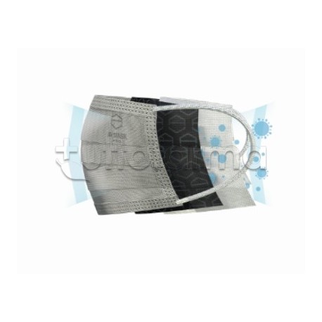 Mascherina Chirurgica Riutilizzabile a Triplo Strato Av Mask Pro con Grafene Antibatterico - Confezione da 5 Pezzi