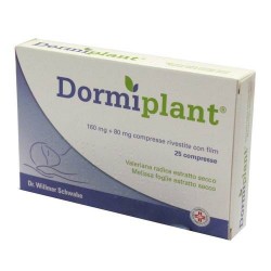 Dormiplant Sedativo per Insonnia 25 Compresse 160 mg +80 mg