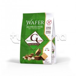 Guidolce Wafer Gusto Nocciola Senza Glutine 250g Guidolce Wafer Gusto Nocciola Senza Glutine 250g