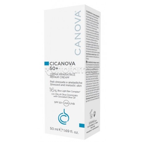 Cicanova 50+ Crema Riparatrice per Foto-Protezione 50 ml Cicanova 50+ Crema Riparatrice per Foto-Protezione 50 ml