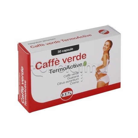 Kos Caffè Verde Termoactive Integratore Controllo del Peso 30 Capsule Kos Caffè Verde Termoactive Integratore Controllo del Peso 30 Capsule