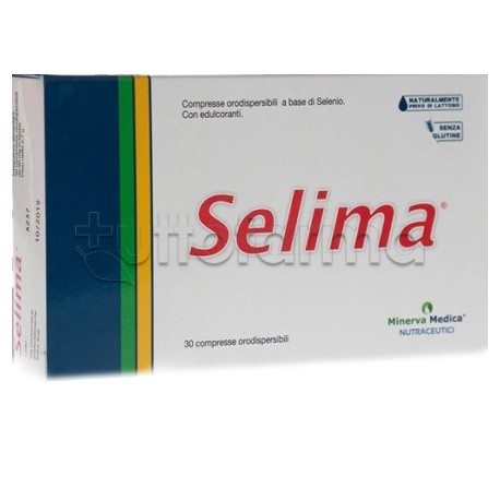 Selima Integratore per Funzione Tiroidea 30 Compresse Orodipersibili Selima Integratore per Funzione Tiroidea 30 Compresse Orodipersibili