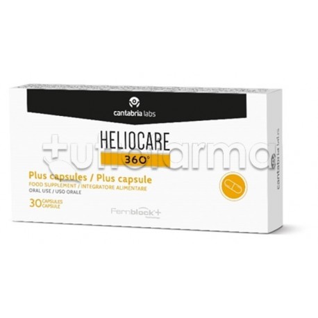 confezione Difa Cooper Heliocare 360 Plus D Integratore per Difese 30 Capsule confezione Difa Cooper Heliocare 360 Plus D Integratore per Difese 30 Capsule