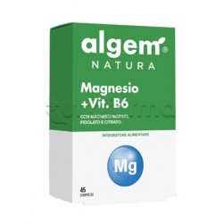 Magnesio+ Vitamina B6 Integratore per Stanchezza 45 Compresse Magnesio+ Vitamina B6 Integratore per Stanchezza 45 Compresse