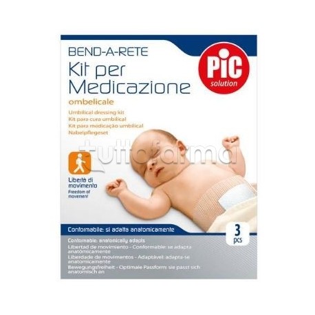 Kit Benda A Rete Ombelicale PIC per Medicazione Kit