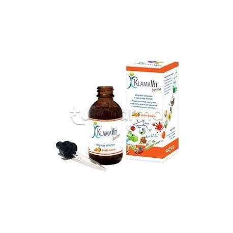 Klamavit Junior integratore naturale per energia e concentrazione bambini 50ml