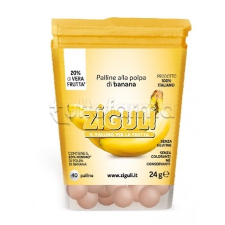 Zigulì Banana 40 Palline Zigulì Banana 40 Palline