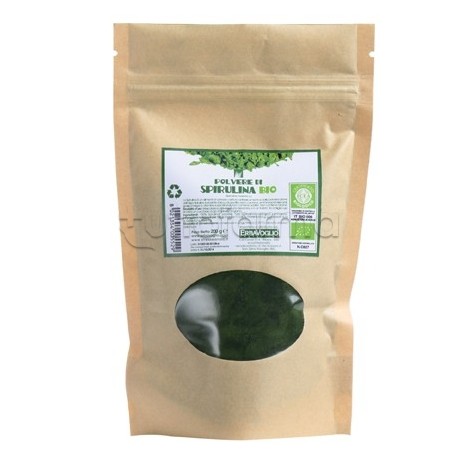 Spirulina Polvere Biologico Integratore per Peso 200g Spirulina Polvere Biologico Integratore per Peso 200g