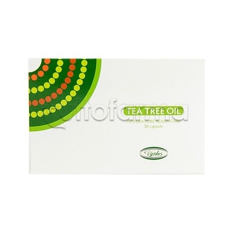 Tea tree oil 30 capsule per benessere vie respiratorie 30 capsule Tea tree oil 30 capsule per benessere vie respiratorie 30 capsule