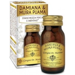 Dr Giorgini Damiana & Muira Puama Integratore Stanchezza 100 Pastiglie Dr Giorgini Damiana & Muira Puama Integratore Stanchezza 100 Pastiglie
