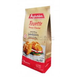 Agluten Pane Bianco Rosette Senza Glutine 200g Agluten Pane Bianco Rosette Senza Glutine 200g