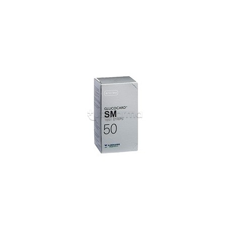 Glucocard Sm Test Strips Per Misurare Glicemia 50 Pezzi