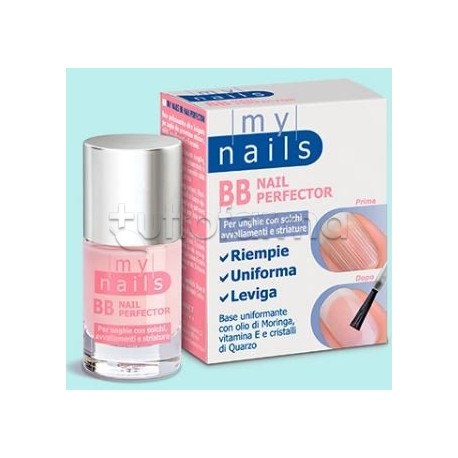 My Nails BB Nail Perfector base uniformante e levigante per unghie 10 ml My Nails BB Nail Perfector base uniformante e levigante per unghie 10 ml