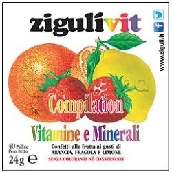 Ziguli Vit Compilation Integratore Energizzante 40 Confetti Ziguli Vit Compilation Integratore Energizzante 40 Confetti