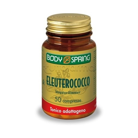 Body Spring Eleuterococco 50 compresse Integratore Tonico Adattogeno