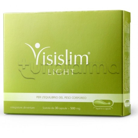 Visislim Light integratore per controllo peso e brucia grassi 30 capsule Visislim Light integratore per controllo peso e brucia grassi 30 capsule