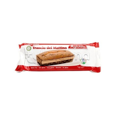 Agluten Trancio Mattino dolce senza glutine per colazione 300 g Agluten Trancio Mattino dolce senza glutine per colazione 300 g