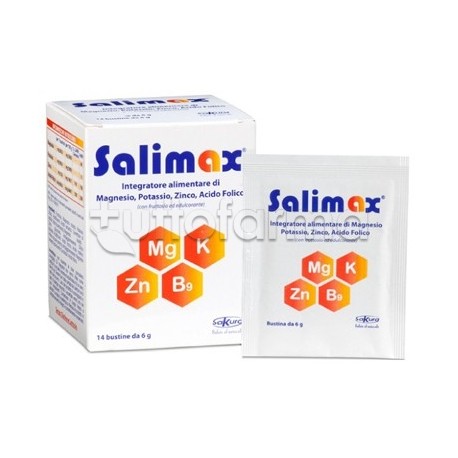 Salimax Integratore per Stanchezza 14 Bustine Salimax Integratore per Stanchezza 14 Bustine