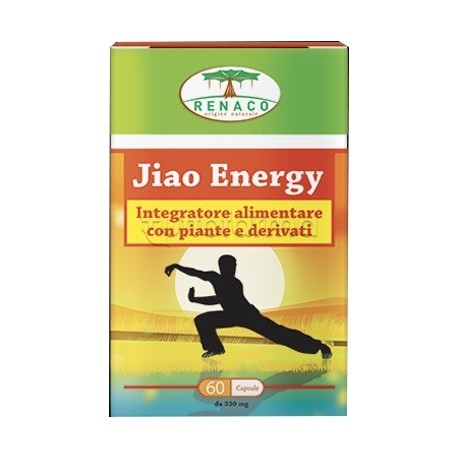 Renaco Jiao Energy Integratore Energizzante 60 Capsule Renaco Jiao Energy Integratore Energizzante 60 Capsule