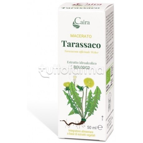 Caira Tarassaco Macerato Idroalcolico Bio per Drenaggio 50ml Caira Tarassaco Macerato Idroalcolico Bio per Drenaggio 50ml