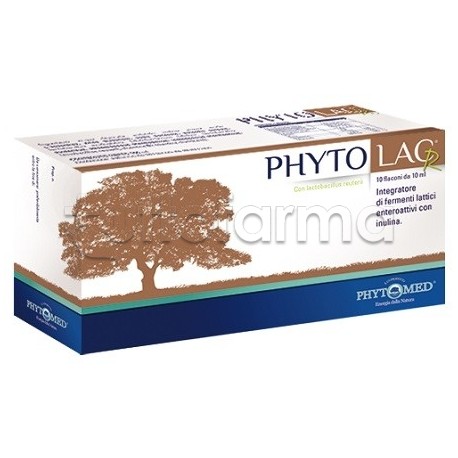 Phytolac R Fermenti Lattici per Equilibrio Intestinale 10 Flaconcini da 10ml Phytolac R Fermenti Lattici per Equilibrio Intestinale 10 Flaconcini da 10ml
