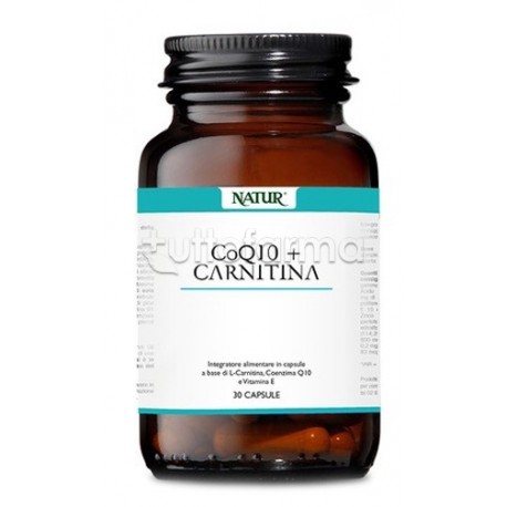 Coq 10+Carnitina Integratore Ricostituente 30 Capsule Coq 10+Carnitina Integratore Ricostituente 30 Capsule