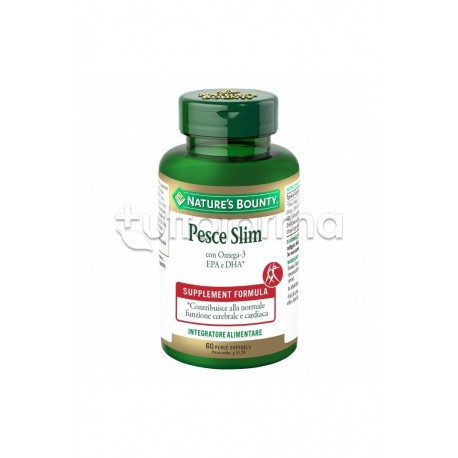 Pesce Slim Integratore con Omega3 60 Perle Pesce Slim Integratore con Omega3 60 Perle