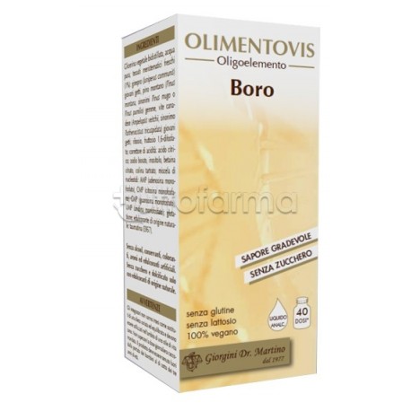 Dr Giorgini Boro Olimentovis Oligoelementi 200ml Dr Giorgini Boro Olimentovis Oligoelementi 200ml