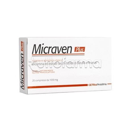 Micraven Plus per Microcircolo 20 Compresse Micraven Plus per Microcircolo 20 Compresse