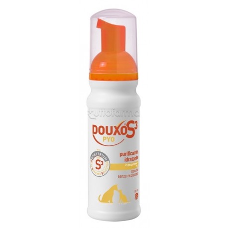 Douxo S3 Pyo Mousse per Microbiota Cutaneo Cani e Gatti 150 ml Douxo S3 Pyo Mousse per Microbiota Cutaneo Cani e Gatti 150 ml