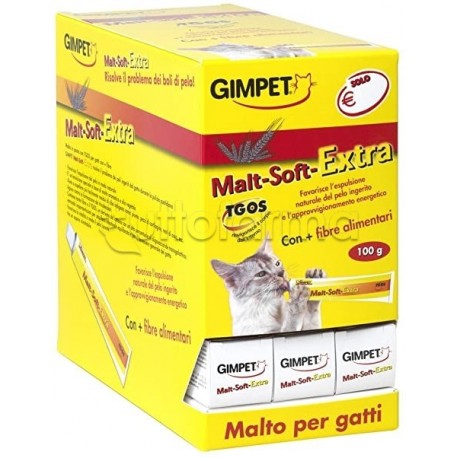 MGimpet Malt Soft Extra Pasta per Boli di Pelo dei Gatti MGimpet Malt Soft Extra Pasta per Boli di Pelo dei Gatti