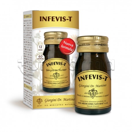 Dr. Giorgini Infevis-T Integratore per Sistema Immunitario 60 Pastiglie Dr. Giorgini Infevis-T Integratore per Sistema Immunitario 60 Pastiglie