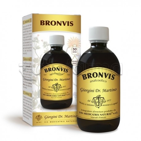 Dr. Giorgini Bronvis Liquido Analcoolico Per la Tosse 500ml