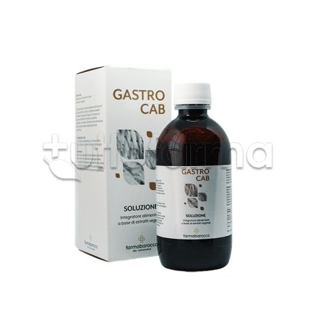 Gastrocab Sciroppo Integratore per Disturbi Gastrici 200ml Gastrocab Sciroppo Integratore per Disturbi Gastrici 200ml