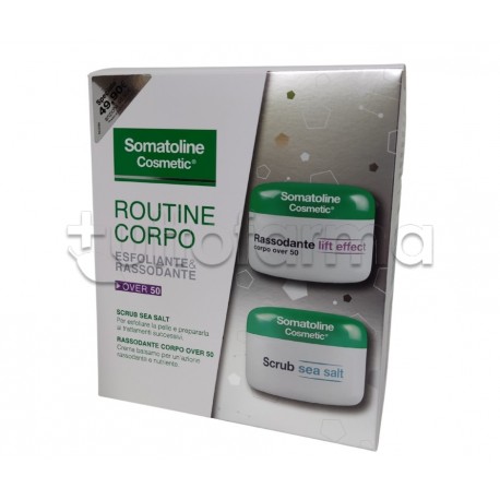 Somatoline Cofanetto Routine Corpo Crema Rassodante Corpo Over 50 + Scrub Corpo