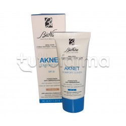BioNike Aknet Comfort Cover Fondotinta Anti-Imperfezioni 103 Beige 30ml