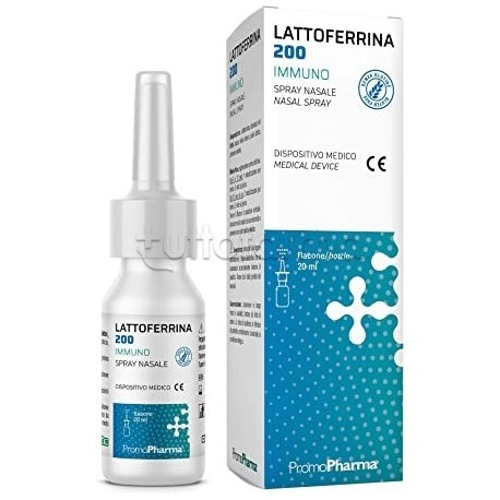 Lattoferrina 200 Immuno Spray Nasale per Raffreddore 20ml
