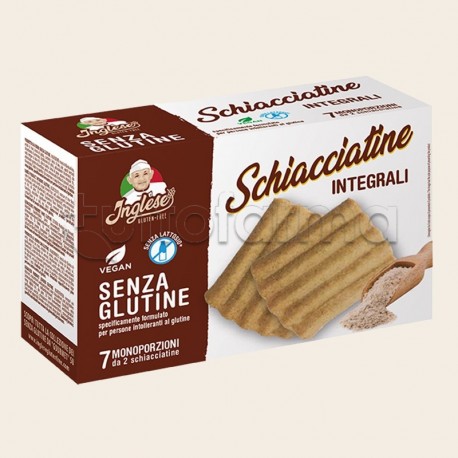 Inglese Schiacciatine Integrali Senza Glutine 7 Monoporzioni Inglese Schiacciatine Integrali Senza Glutine 7 Monoporzioni