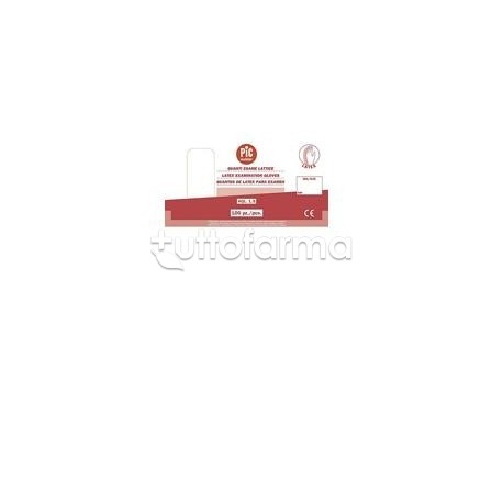 Guanti per esplorazione Pic con polvere misura S per protezione e igiene 100 pezzi Guanti per esplorazione Pic con polvere misura S per protezione e igiene 100 pezzi