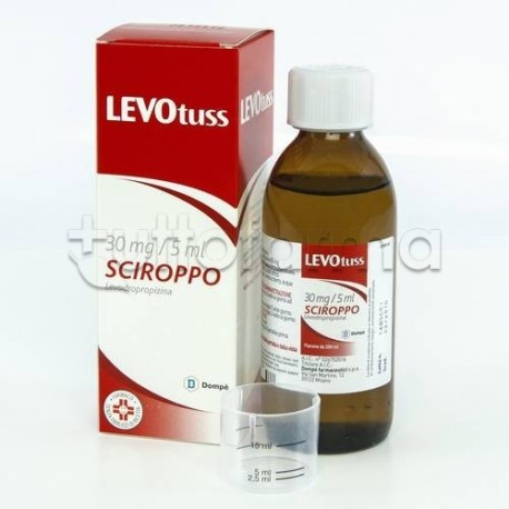 Levotuss Sciroppo 200 ml 30 mg/5ml Sedativo della Tosse