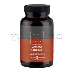 Terranova Calma Synergy Integratore per il Sonno e Stress 50 Capsule