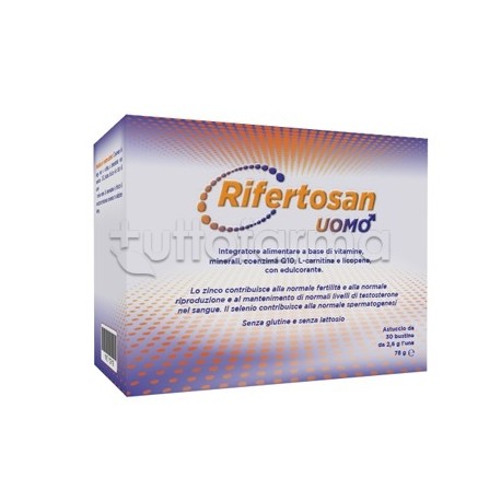 Rifertosan Uomo per Fertilità 30 Bustine Rifertosan Uomo per Fertilità 30 Bustine