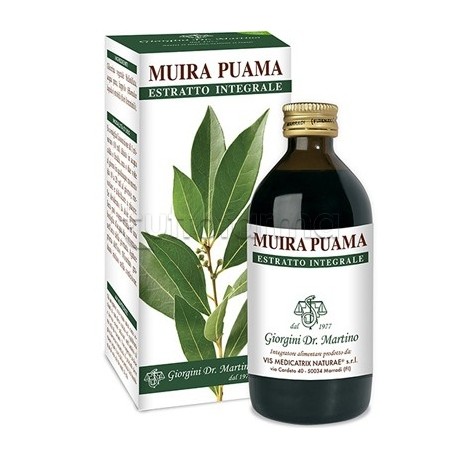Dr Giorgini Muira Puama Estratto Integrale Integratore Tonico 200ml Dr Giorgini Muira Puama Estratto Integrale Integratore Tonico 200ml
